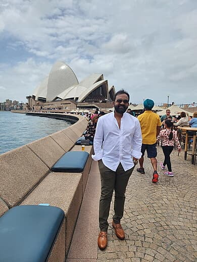 On my sponsored trip to Australia